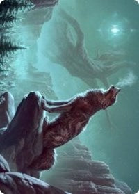Sarulf's Packmate Art Card [Kaldheim Art Series] | Gear Gaming Bentonville