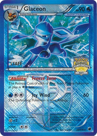 Glaceon (023/116) (City Championships) (Staff) [League & Championship Cards] | Gear Gaming Bentonville