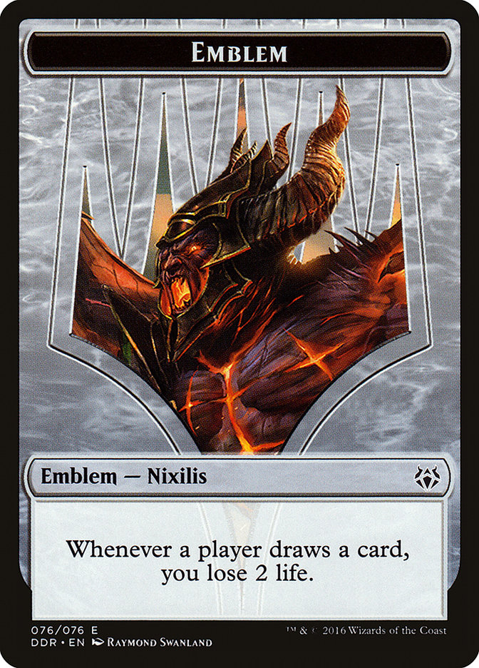 Ob Nixilis Reignited Emblem [Duel Decks: Nissa vs. Ob Nixilis] | Gear Gaming Bentonville