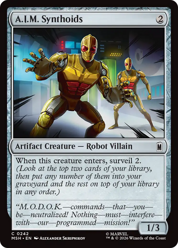 A.I.M. Synthoids [Marvel Super Heroes] | Gear Gaming Bentonville