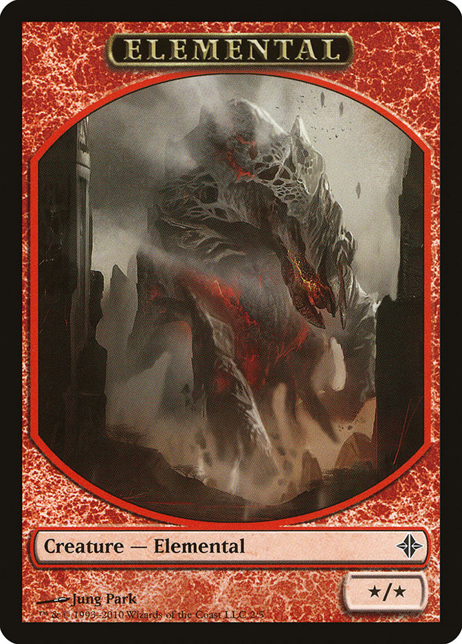 Elemental Token [Rise of the Eldrazi Tokens] | Gear Gaming Bentonville
