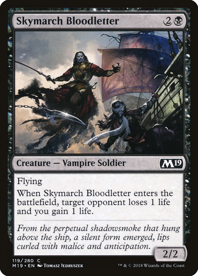 Skymarch Bloodletter [Core Set 2019] | Gear Gaming Bentonville