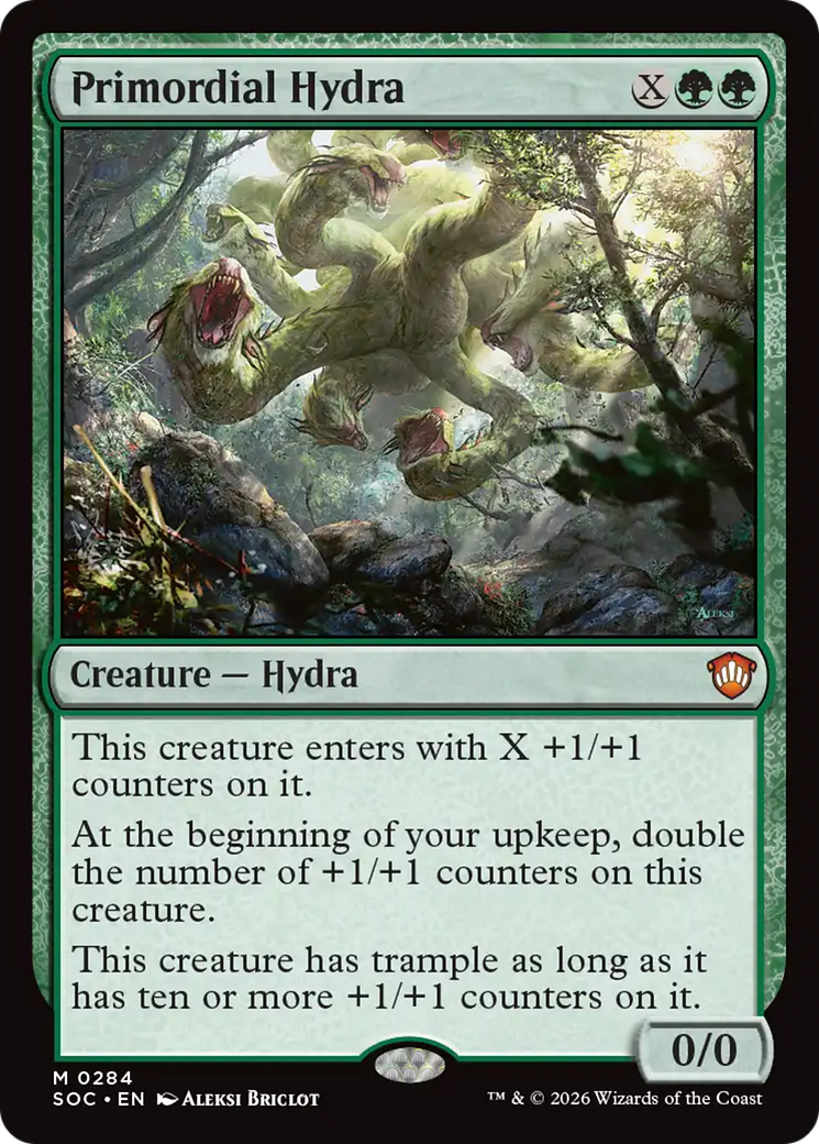 Primordial Hydra [Secrets of Strixhaven Commander] | Gear Gaming Bentonville