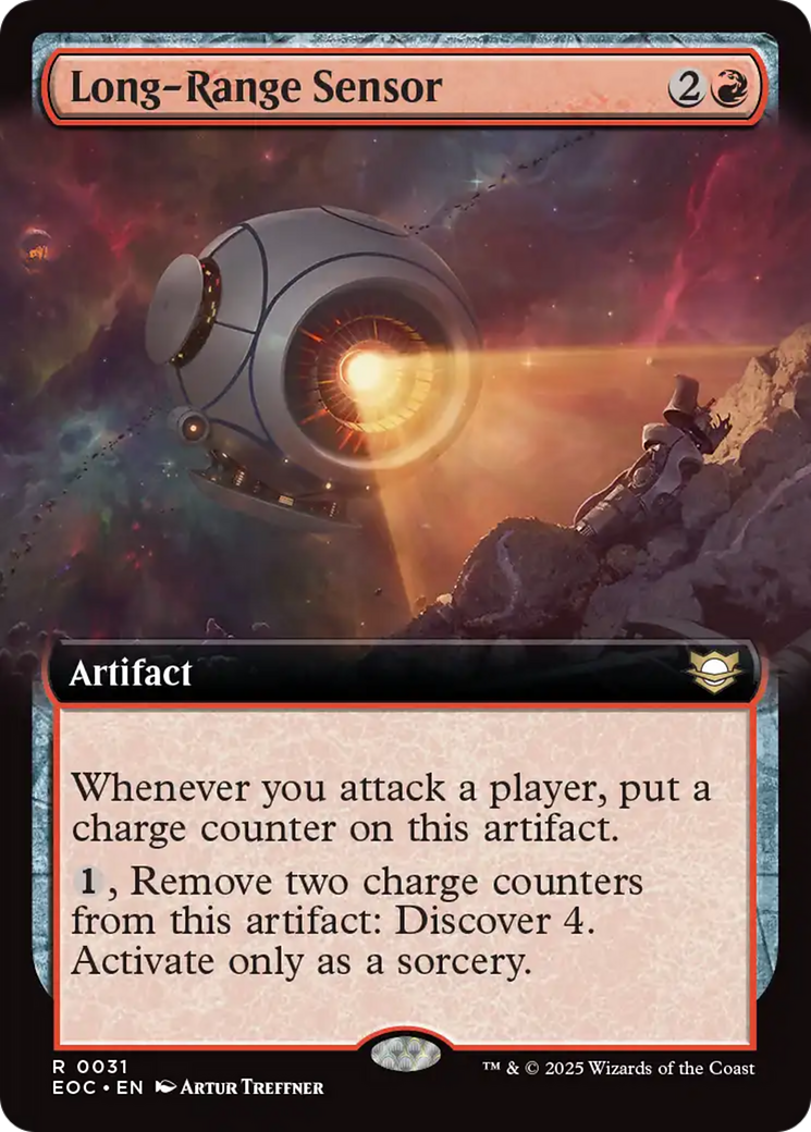 Long-Range Sensor (Extended Art) [Edge of Eternities Commander] | Gear Gaming Bentonville