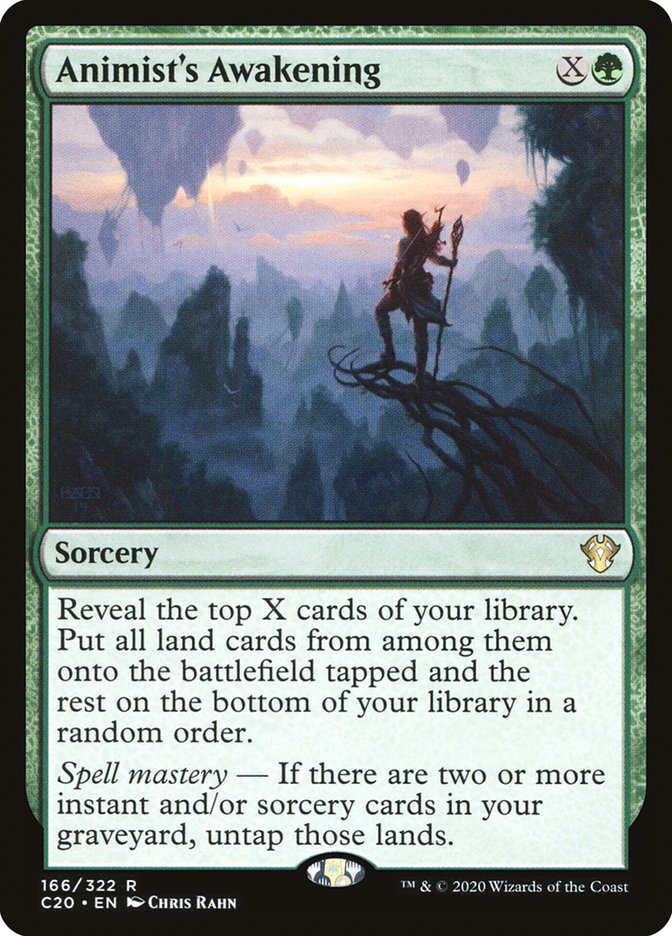 Animist's Awakening [Commander 2020] | Gear Gaming Bentonville