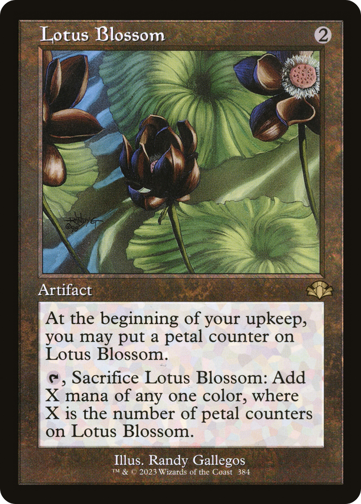Lotus Blossom (Retro) [Dominaria Remastered] | Gear Gaming Bentonville