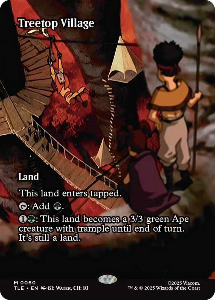 Treetop Village (Borderless) [Avatar: The Last Airbender: Eternal-Legal] | Gear Gaming Bentonville