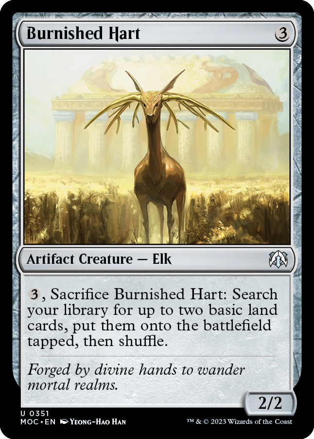 Burnished Hart [March of the Machine Commander] | Gear Gaming Bentonville