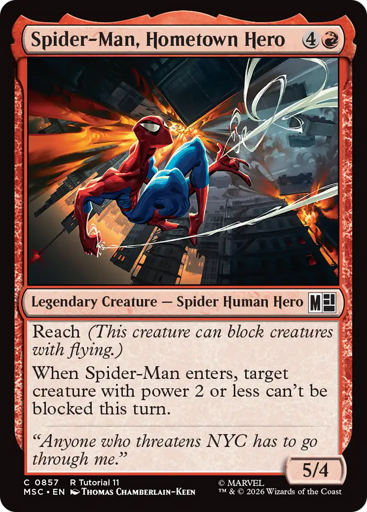 Spider-Man, Hometown Hero [Marvel Super Heroes Commander] | Gear Gaming Bentonville