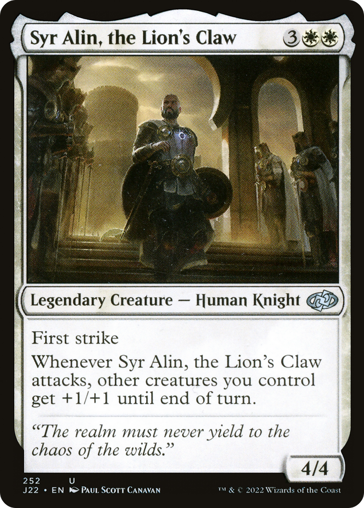 Syr Alin, the Lion's Claw [Jumpstart 2022] | Gear Gaming Bentonville
