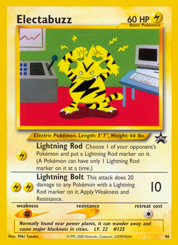 Electabuzz (46) [Wizards of the Coast: Black Star Promos] | Gear Gaming Bentonville