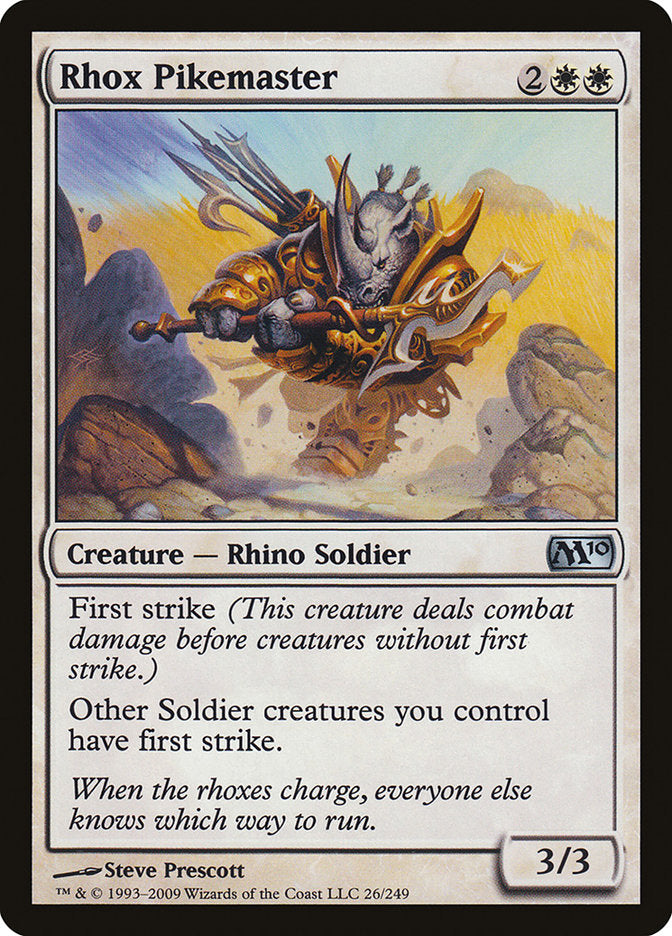 Rhox Pikemaster [Magic 2010] | Gear Gaming Bentonville
