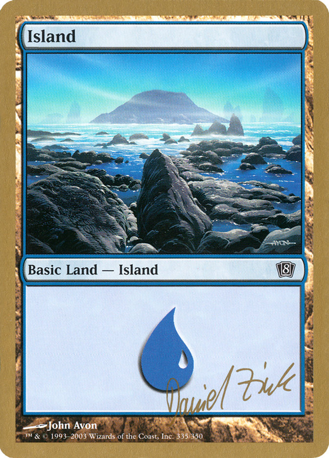 Island (dz335) (Daniel Zink) [World Championship Decks 2003] | Gear Gaming Bentonville