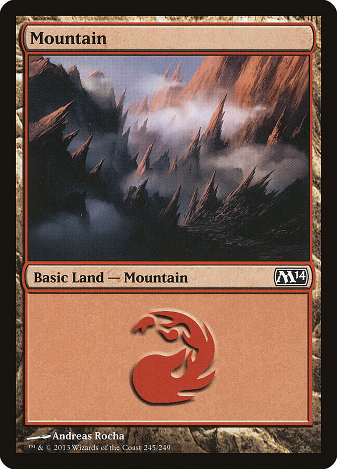 Mountain (245) [Magic 2014] | Gear Gaming Bentonville