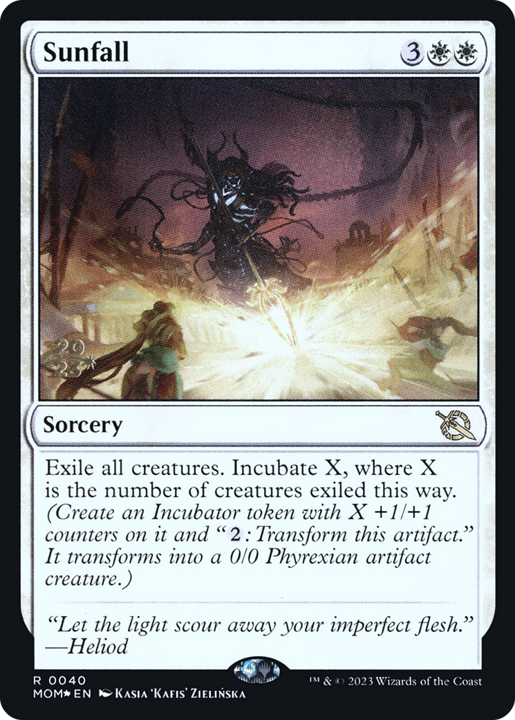 Sunfall [March of the Machine Prerelease Promos] | Gear Gaming Bentonville