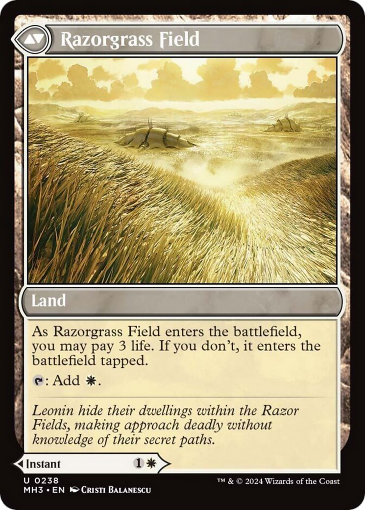 Razorgrass Ambush // Razorgrass Field [Modern Horizons 3] | Gear Gaming Bentonville