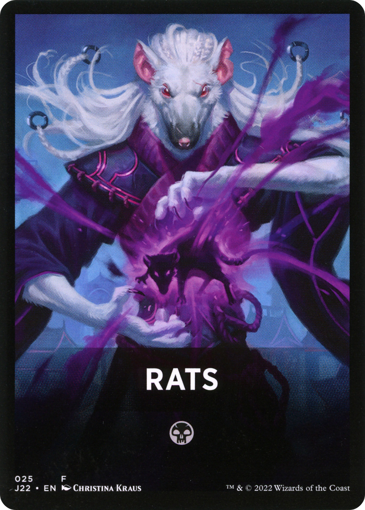 Rats Theme Card [Jumpstart 2022 Front Cards] | Gear Gaming Bentonville