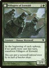 Villagers of Estwald // Howlpack of Estwald [Innistrad] | Gear Gaming Bentonville