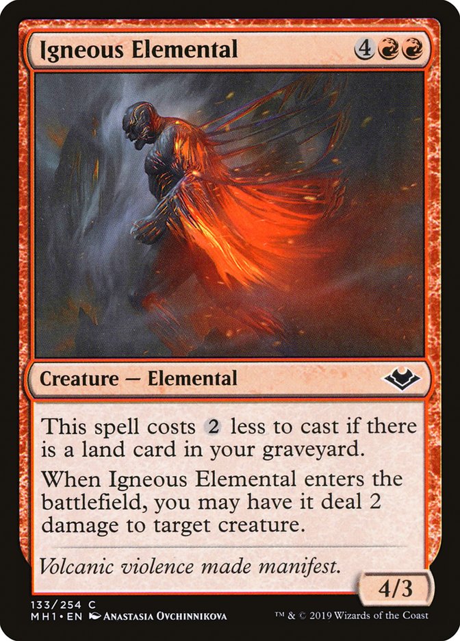 Igneous Elemental [Modern Horizons] | Gear Gaming Bentonville