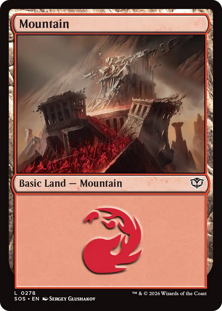 Mountain (0278) [Secrets of Strixhaven] | Gear Gaming Bentonville