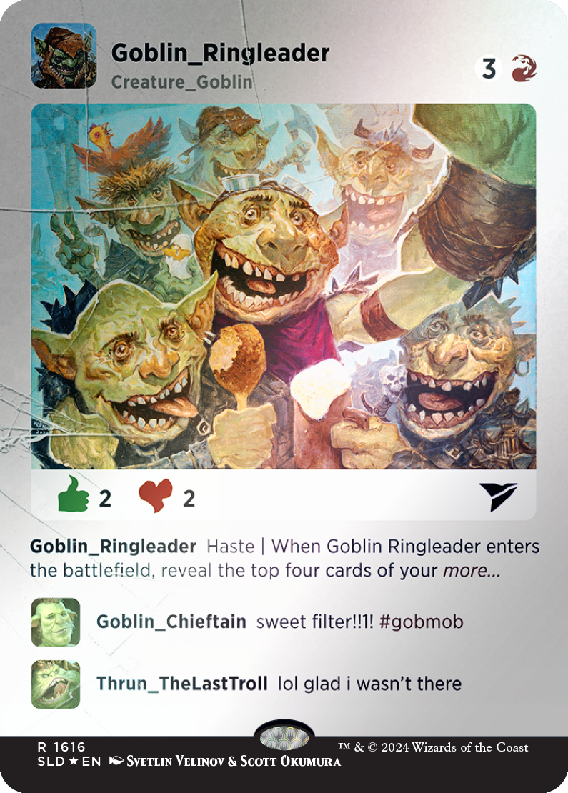 Goblin Ringleader (Rainbow Foil) [Secret Lair Drop Series] | Gear Gaming Bentonville