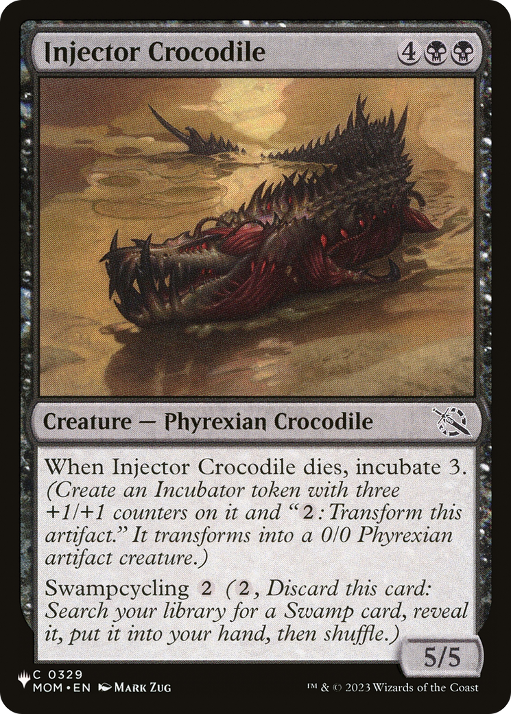 Injector Crocodile [The List Reprints] | Gear Gaming Bentonville