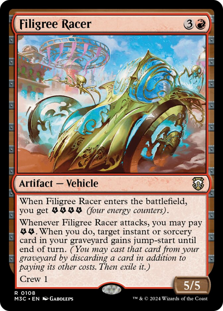 Filigree Racer [Modern Horizons 3 Commander] | Gear Gaming Bentonville