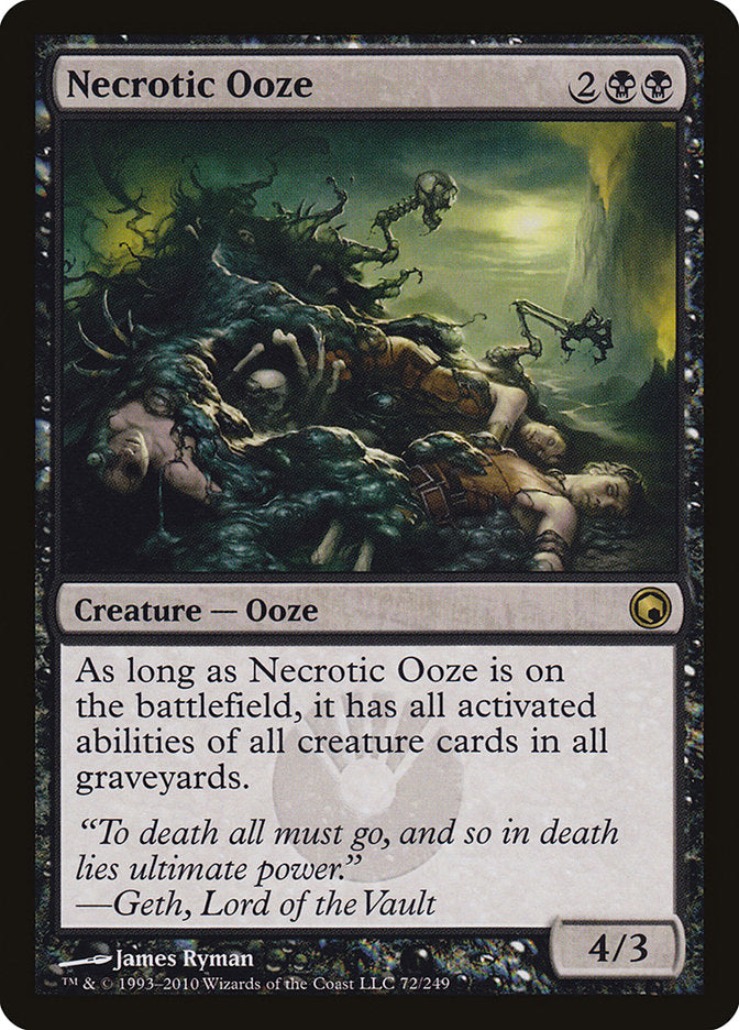 Necrotic Ooze [Scars of Mirrodin] | Gear Gaming Bentonville