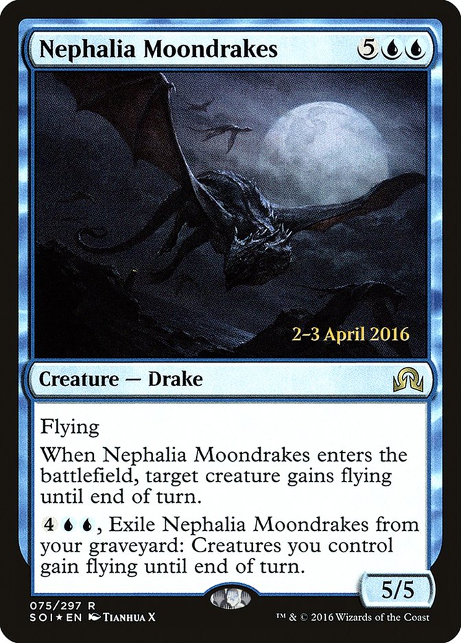 Nephalia Moondrakes [Shadows over Innistrad Prerelease Promos] | Gear Gaming Bentonville