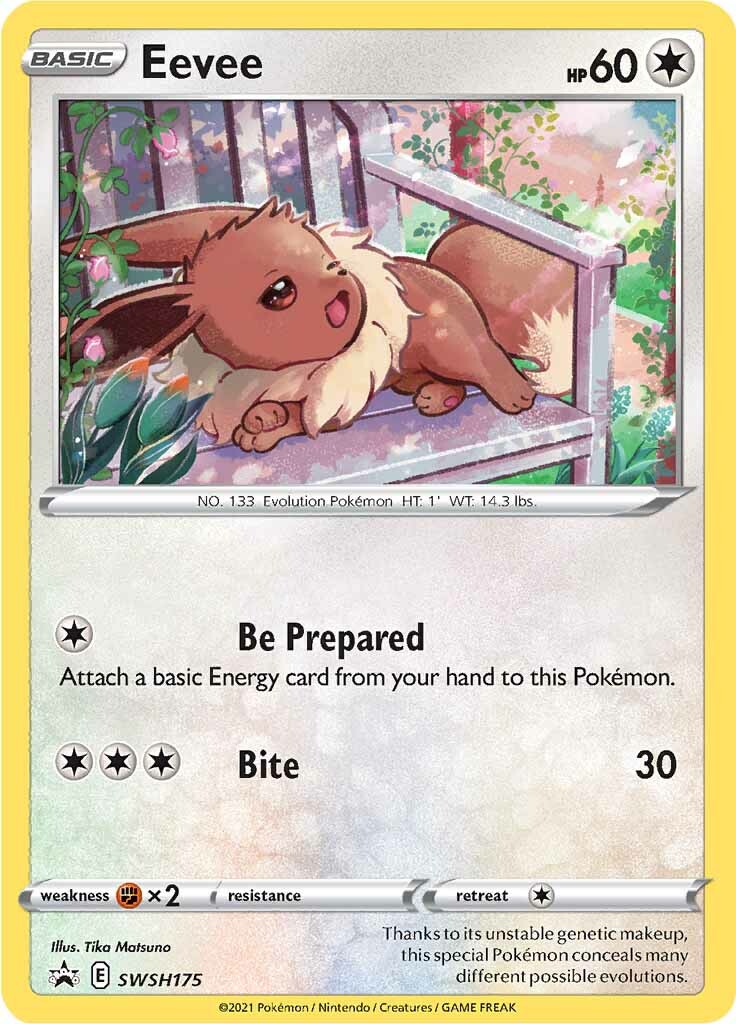 Eevee (SWSH175) [Sword & Shield: Black Star Promos] | Gear Gaming Bentonville