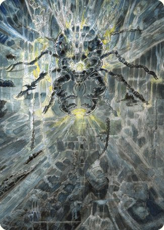 Darksteel Mutation Art Card [Commander Masters Art Series] | Gear Gaming Bentonville