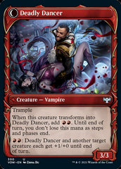 Alluring Suitor // Deadly Dancer (Showcase Fang Frame) [Innistrad: Crimson Vow] | Gear Gaming Bentonville