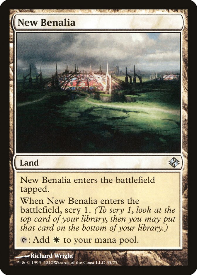 New Benalia [Duel Decks: Venser vs. Koth] | Gear Gaming Bentonville