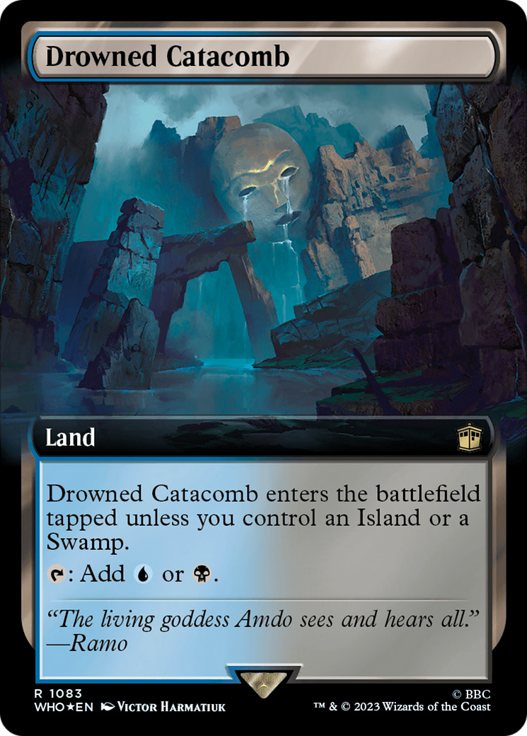 Drowned Catacomb (Extended Art) (Surge Foil) [Doctor Who] | Gear Gaming Bentonville