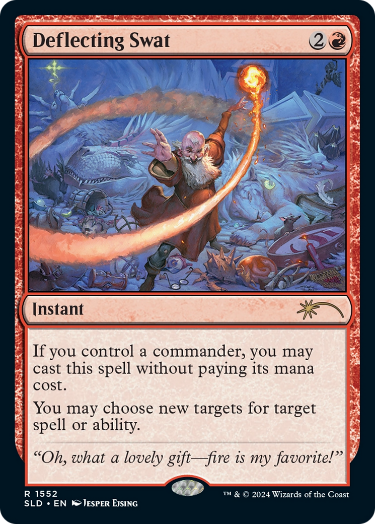 Deflecting Swat (Rainbow Foil) [Secret Lair Drop Series] | Gear Gaming Bentonville