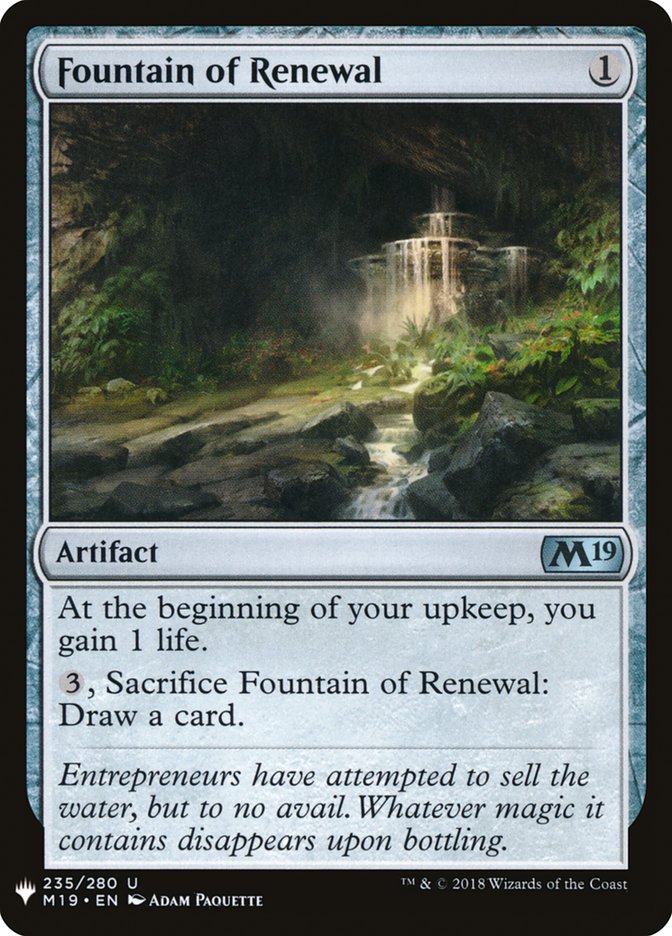 Fountain of Renewal [Mystery Booster] | Gear Gaming Bentonville