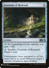 Fountain of Renewal [Mystery Booster] | Gear Gaming Bentonville