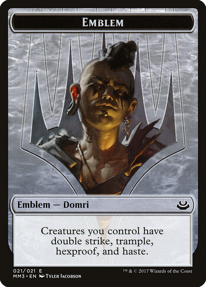Domri Rade Emblem [Modern Masters 2017 Tokens] | Gear Gaming Bentonville