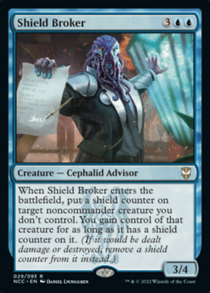 Shield Broker [Streets of New Capenna Commander] | Gear Gaming Bentonville