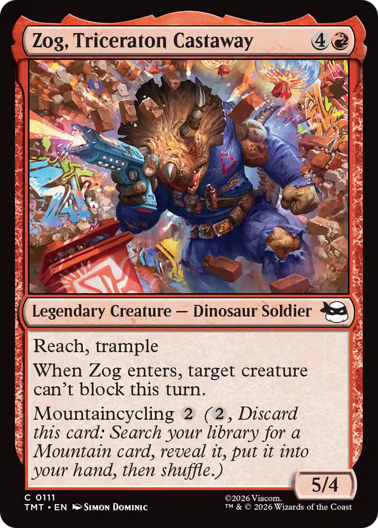 Zog, Triceraton Castaway [Teenage Mutant Ninja Turtles] | Gear Gaming Bentonville