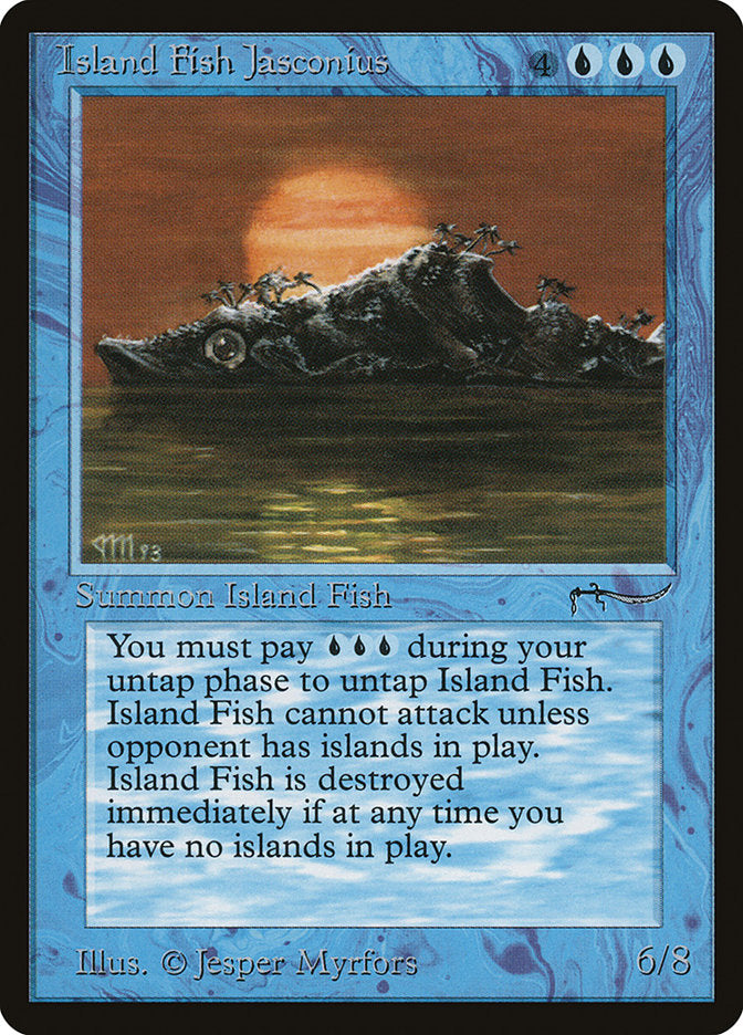 Island Fish Jasconius [Arabian Nights] | Gear Gaming Bentonville