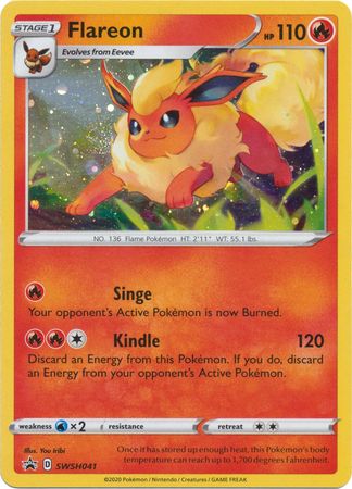 Flareon (SWSH041) [Sword & Shield: Black Star Promos] | Gear Gaming Bentonville