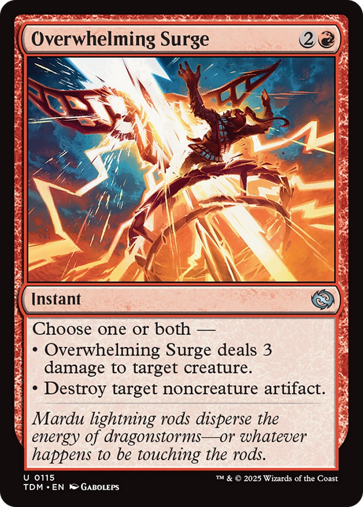 Overwhelming Surge [Tarkir: Dragonstorm] | Gear Gaming Bentonville