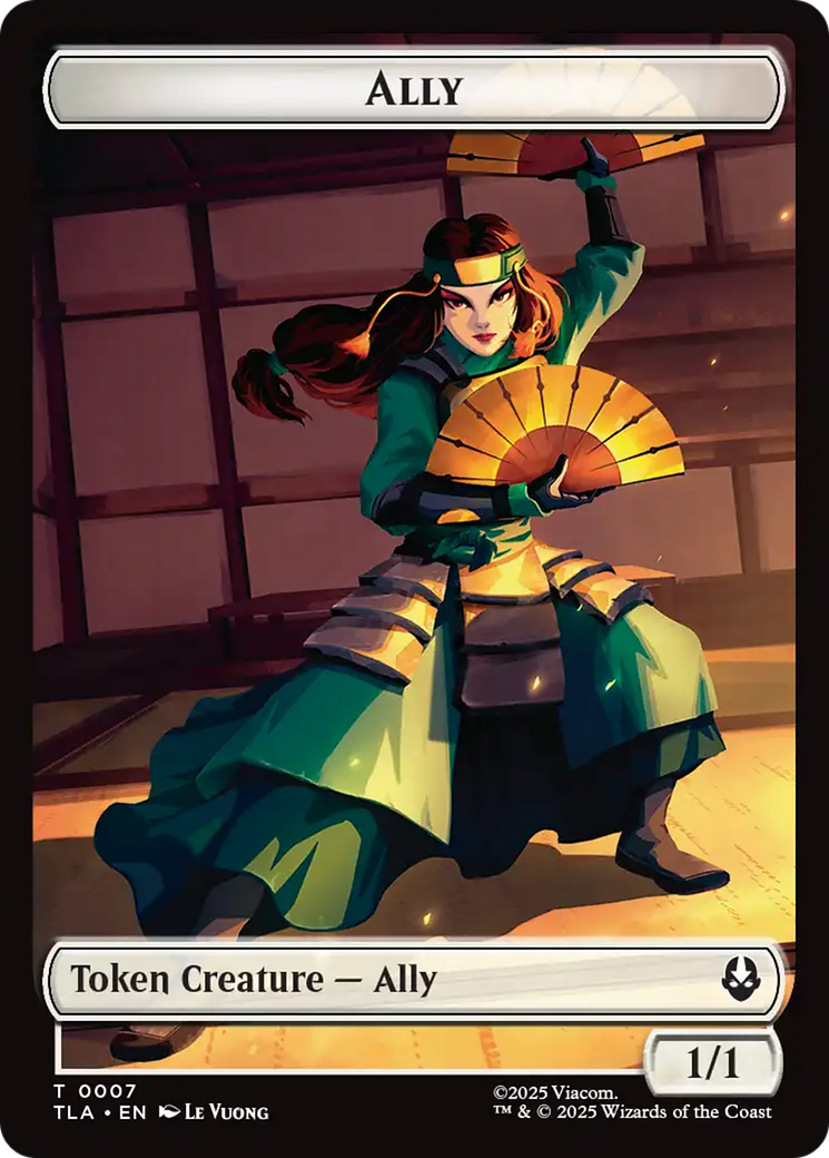 Food (0020) // Ally (0007) Double-Sided Token [Avatar: The Last Airbender Tokens] | Gear Gaming Bentonville
