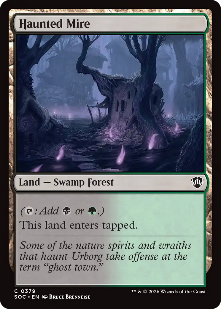 Haunted Mire [Secrets of Strixhaven Commander] | Gear Gaming Bentonville