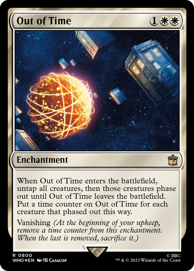 Out of Time (Surge Foil) [Doctor Who] | Gear Gaming Bentonville