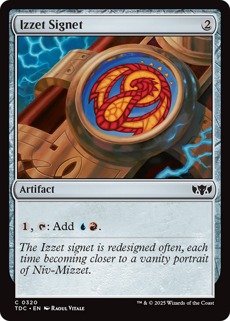Izzet Signet [Tarkir: Dragonstorm Commander] | Gear Gaming Bentonville