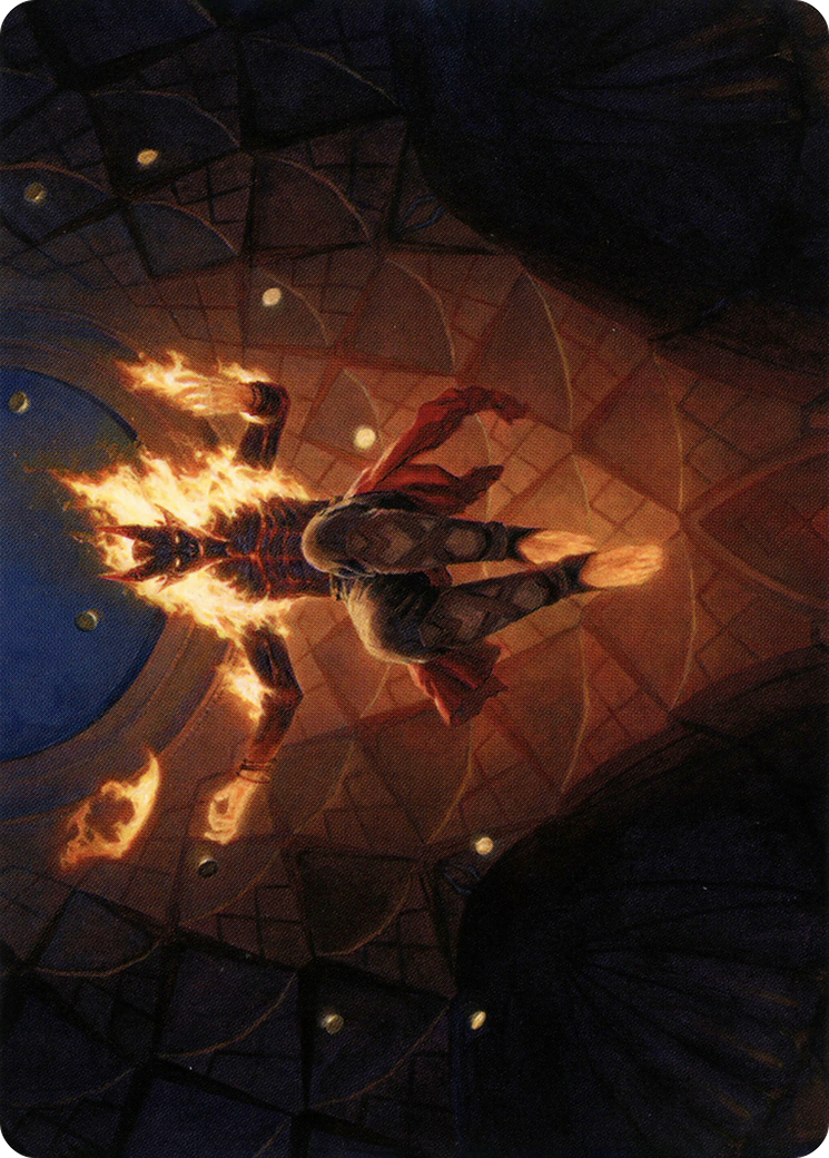 Yusri, Fortune's Flame Art Card [Modern Horizons 2 Art Series] | Gear Gaming Bentonville