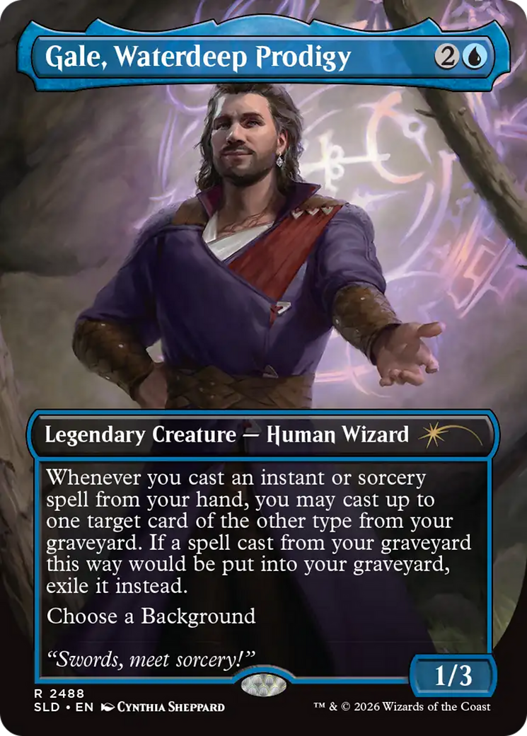 Gale, Waterdeep Prodigy [Secret Lair Drop Series] | Gear Gaming Bentonville