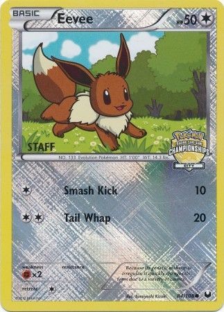 Eevee (84/108) (City Championship Staff) [League & Championship Cards] | Gear Gaming Bentonville